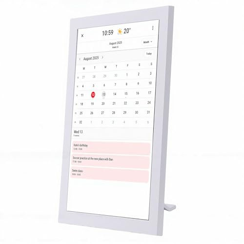FTVOGUE Organizzatore Touchscreen con Calendario Digitale Intelligente per la Pianificazione Familiare a Casa Display HD da 10,1 Pollici