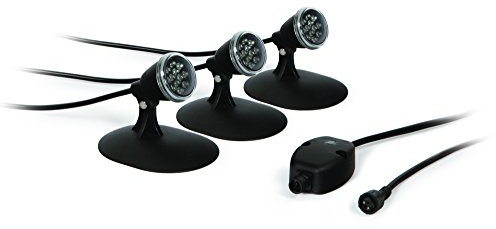 Atlantic Water Gardens 3Pack of 1-Watt Warm White LED Pond Lighting 12V AC - SOLWPL3