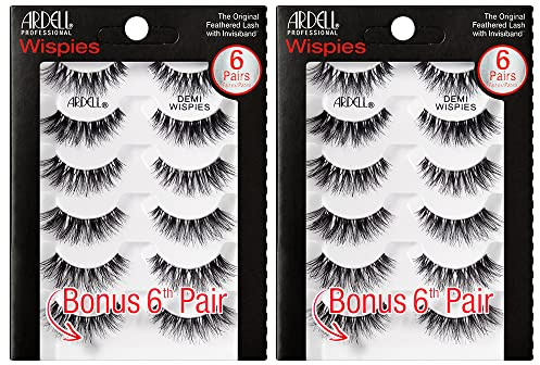 Ardell Demi Wispies False Eyelashes Wispy Strip Lashes Natural Look 12 Pair