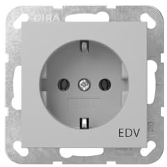 Steckdose Aufdruck EDV Grau 4458015 4010337093183 Gira