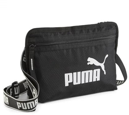 PUMA Core Base Shoulder Bag, Unisex-Erwachsene Schultertaschen, PUMA Black, OSFA -
