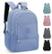 KTUEOV Mochilas Escolares, Adolescente Universitarias Portatil Compartimentos Colegio Impermeable Ligera Instituto de Nylon Casual Backpack para Viaje Trabajo