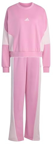 adidas Damen LAZIDAY TRACKSUIT, st tropic bloom/clear pink, M