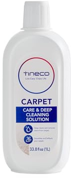 Tineco Soluzione di Pulizia per la Cura dei Tappeti 1 L, Compatibile con Tineco Carpet One e Cruiser – Detergente e Rinfrescante