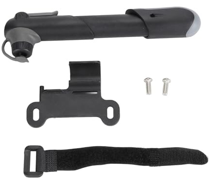 Adfaga Mini pompa per bici Gonfiatore portatile per pneumatici con valvola intelligente per ciclismo su strada Pompa durevole in materiale di nylon con montaggio su telaio compatto