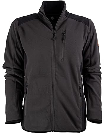 FORSBERG Brodir III, bequeme Fleecejacke, leicht, hochwertig und stylisch, Farbe:anthrazit/schwarz, Größe:XXL