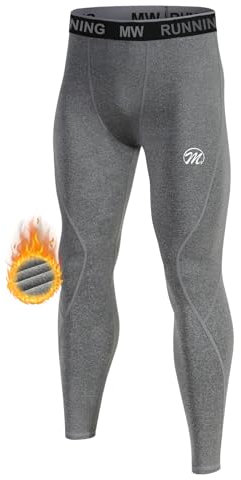 MEETWEE Termounderbyxor herr, termiska underkläder, långa underbyxor, vinterleggings, funktionella underkläder, skidunderkläder, varma underkläder män