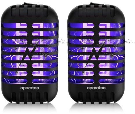 Mückenfalle Insektenvernichter 1000V Insektenvernichter Elektrischer 2 Pack Mückenschutz Steckdose UV-Insektenfalle Fliegenfalle Elektrisch Insekten Mückenfalle für Innen für Fliegen Motten bubbacare