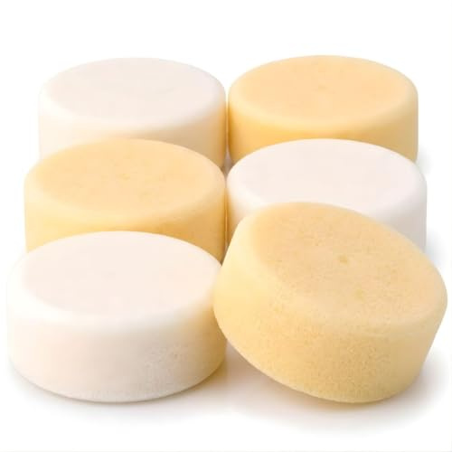 Baby Bath Sponge 6 Pack – Super Soft & Gentle for Newborn & Sensitive Skin – Baby Sponges for Bath Time, Body & Shower Sponge for Kids & Adults