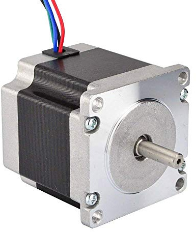 JoyNano Nema 23 Stepper Motor Bipolar 2.8A 1.26N.m Holding Torque 2-Phase 4-Wire 1.8 Deg 57x57x56mm Body for 3D Printer or CNC Machine