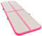 vidaXL Gymnastikmatte mit Luftpumpe Turnmatte Tumbling Matte Tranningsmatte Fitnessmatte Zuhause Outdoor Yoga 4 m PVC Rosa Aufblasbar Tragbar