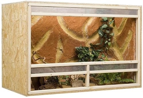 Holzkonzept OSB-terrarium 120 x 60 x 80 cm med frontventilation
