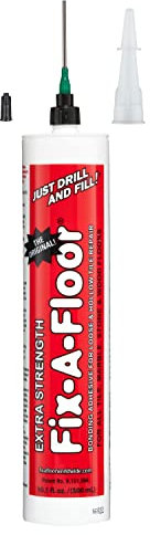 Fix-A-Floor All in One Micro Precision Injector Kit Bonding Adhesive - For Loose & Hollow Tiles, Wood, LVT & Laminate - Includes a Reusable Syringe Adapter & Patented Customisable Tip (Pack of 1)