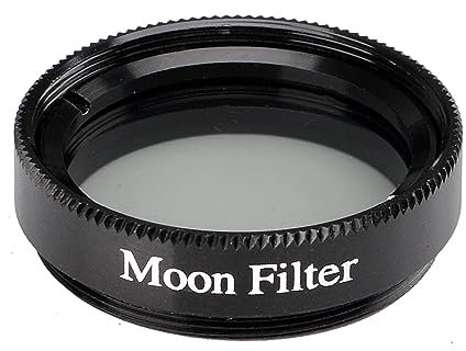 Starboosa 1,25 Zoll Mondfilter Aluminiumrahmen Licht Verschmutzung Filter für Teleskop Okulare