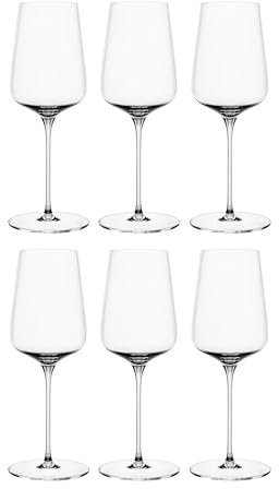 Spiegelau & Nachtmann, 6-teiliges Weißweinglas-Set, Kristallglas, 430 ml, Definition, 1350102