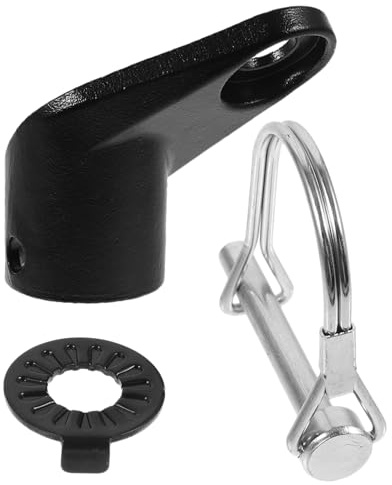 TOBBOMEY Enganche Remolque Bicicleta Metálico Resistente Acoplamiento Duradero Compatible con Mayoría Bicicletas para Seguridad Bebés y Mascotas