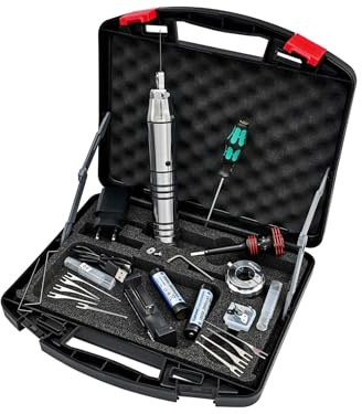 Multipick Kronos®, set per lockpicking completo Elektropick di Multipick, in valigetta, strumenti professionali