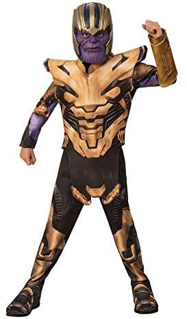 Rubie's Offizielles Kostüm Thanos, Avengers Endgame, klassisch, Kindergröße L, 8-10 Jahre, Körpergröße 147 cm