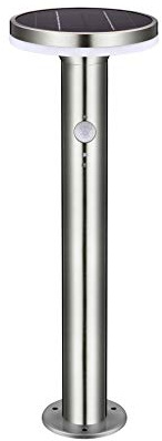 Velamp SL340 Borne solaire 600lm, argent