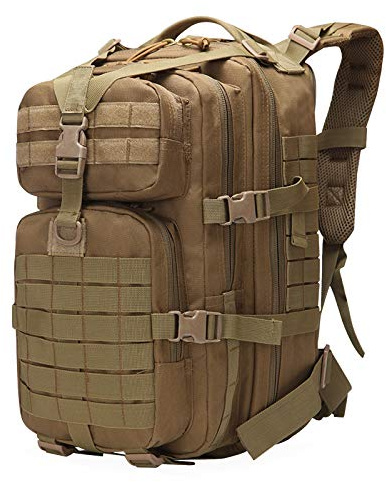 50L Capacidad Hombres Ejército Militar Táctico Mochila Grande Impermeable Deporte Al Aire Libre Senderismo Camping Caza,B
