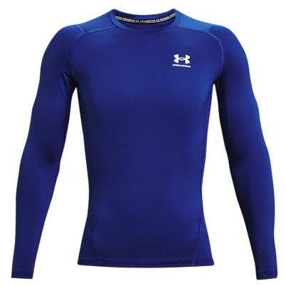 Under Armour Men UA HG Armour Comp LS, Long-Sleeve Sports Top, Breathable Long-Sleeved Top for Men