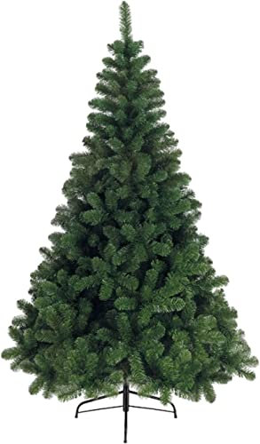 TIENDA EURASIA® - Arboles de Navidad Frondosos Baratos - Altura 150 cm - Decoracion de Plastico (Verde Premium)