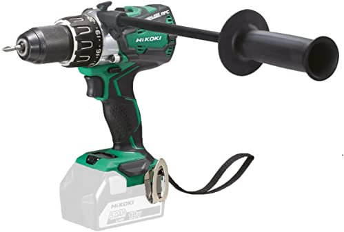 HIKOKI DS18DBL2 - Taladro atornillador inalámbrico (HSCII (sin baterías ni cargador) 18 V, color verde y negro