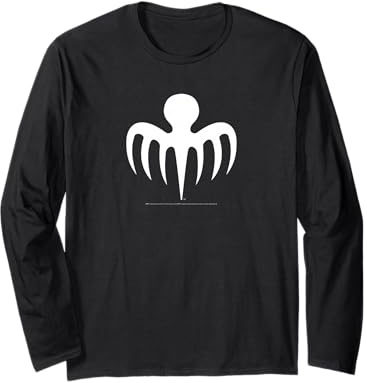 Symbole officiel James Bond 007 Spectre (blanc) Manche Longue