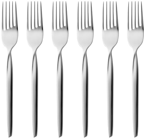 Gense Twist Tårtgaffel 16 cm 6 st Blankt stål