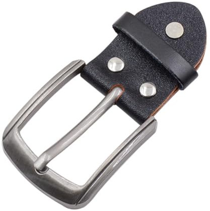 UENXRXE Gürtelschnalle Herren 40Mm, Für Leder, Belt Buckle, Einzelne Als Ersatz Für Schwarzen Ledergürtel 38-40Mm