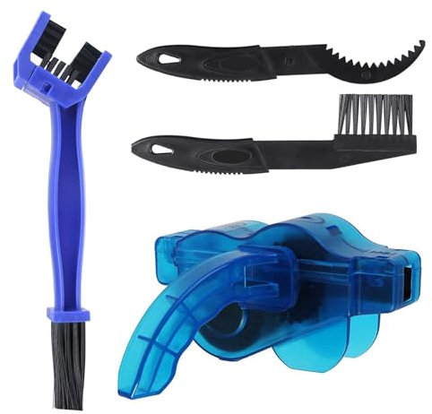 4 Stück Fahrrad Kettenreinigungsgerät Kit,Fahrradketten Reinigung Scrubber Ketten Schnelles Sauberes,für Motorrad, Fahrräder, Mountainbikes etc