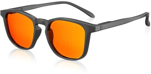 SURFOU Blaulichtfilter Brille Herren, Blaulicht Blue Light Blocker Gaming Glasses, Blaufilter Gegen Blaulicht-brille, Blueblocker Blaulichtfilterbrille mit Bluelight Filter