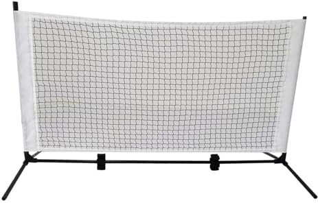 Mimoqk Compact Training Net, Tennis Ball Net, Quick Setup Net, Backyard Pickleball Net, Portable Pickleball Net, Home Training Equipment For Backyard, Driveway, Park, Or Beach Use