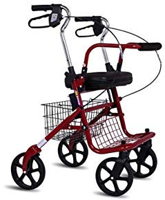Rollator Pieghevole Rollator Walkers Walker, Rollator A Quattro Ruote Walker Per Anziani Accessori Sedia Da Trasporto Pieghevole Con Rollator Antiscivolo Walker Con Sedile Rollator Leggeri In Allumin