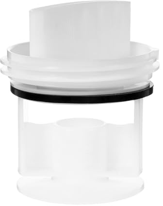 SHINEOFI Tappo Di Scarico Universale Per Lavatrice Con Filtro Pompa Di Drenaggio in Plastica 3 Pollici Rete Antintasamento Accessorio Ricambio Per Lavatrice a Carica Frontale Casa E Lavanderia