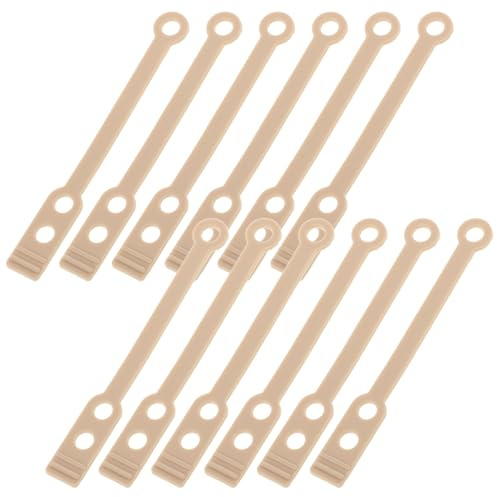LALADEFIEE Rulos para Permanente de Cabello Corto Varillas Flexibles de Goma Marrón para Peinado Kit de Rizador Portátil para Ondas y Rizos en Casa Herramienta Versátil para Cuidado
