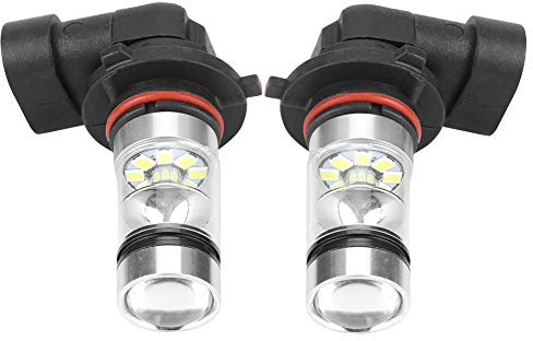 Yctze 2pcs Ampoules LED Blanches Haute Luminosité 9006/HB4 100 W Kit d'ampoules de Phare Très Lumineux Lampe de Conduite de Voiture Phares Antibrouillard