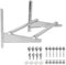 PATIKIL Wall Mounting Bracket for Mini Split Air Conditioners, Outdoor AC Units Support Holder for 7000 to 36000 BTU Condenser AC Heat Pump System, 397lbs