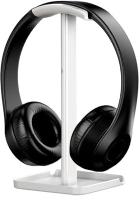 BDKMMS Headphone Stand, Aluminum Desktop Headphone Holder Gaming Headset Stand Headphones Support Accessory Headphones