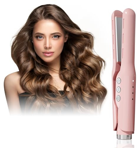 Bwaliffury Piastra per Capelli Mini, 20 W Piastra per Capelli Professionale, 160–230 °C, Rivestimento in Ceramica, Riscaldamento Rapido, Styling a Lunga Durata, Adatta a Tutti i Tipi di Capelli