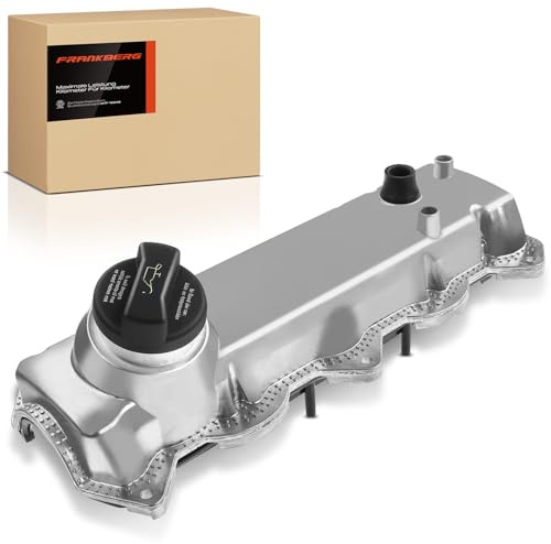 Frankberg Tapa de culata Tapa de válvulas Diesel Compatible con Golf IV 1J1 1.9L O.c.t.a.v.i.a I Combi 1U5 1.9L A3 8L1 1.9L Leon 1M1 1.9L O.c.t.a.v.i.a I 1U2 1.9L Replace# 038103469E