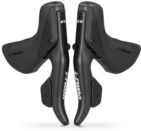 WEEROCK L-TWOO Road Bike Shift Lever 2 X 9 Speeds Road Bicycle Shifters with Brake Levers Compatible with Shimano