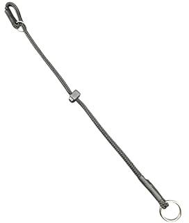 L&J Pets UK Choke Collar for Dog Training – Waterproof Handmade Cord with Safety Limiter, Durable Slip Collar - 45mm Black