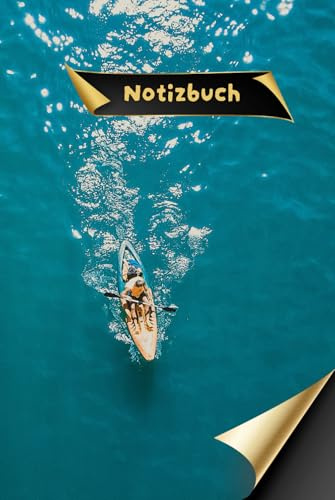 Wassersport Notizbuch Schwimmen Tauchen Segeln Schnorcheln Surfen Taschenbuch Rudern Jetski Stand Up Paddling SUP Wasserski Sporttauchen Tagebuch ... Kanu Kajak Wakeboarding 01AW04