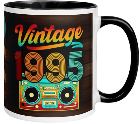 1995 Geburtstag Mann Frau | Vintage – 31 Jahre Geschenk | Jahrgang Tasse | Lustige Geschenktasse zum 31. Geburtstag | Geburtstagsdeko für Männer und Frauen zum 31ten | Made in Germany