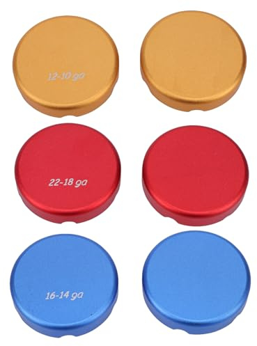 Vvikizy Stampo per Connettore di Testa a Doppia cavità, Strumento di Giunzione per Cavi Resistente Alle Intemperie in Lega di Alluminio per Cavi 12 10 16 14 22 18 AWG, con Design