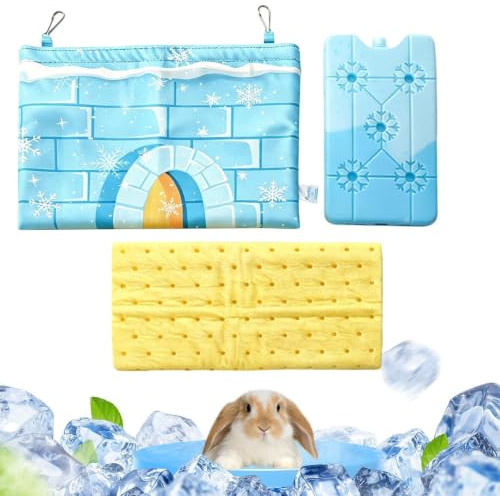 Bolsa Refrigerante para Conejos con Paquete de Hielo Bolsa Fría para