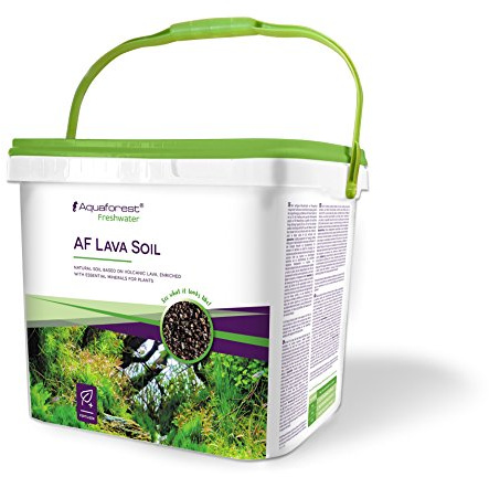 Aquaforest - AF Lava Soil 5 liter - Naturlig botten baserad på vulkanisk lava, berikad med viktiga mineraler för växter
