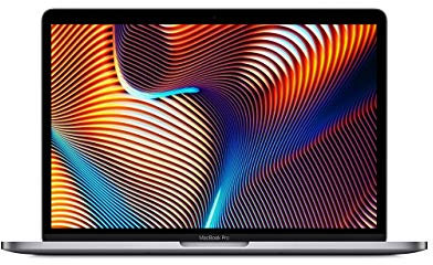 2019 Apple MacBook Pro with 2.4GHz Intel Core i5 (13-inch, 8GB RAM, 256GB SSD) (QWERTY English) Space Gray (Renewed)