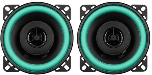 DollaTek 2PCS 4 inch Speakers Car Audio 40W Coaxial Car Audio Speakers Full Range Frequency HiFi Speakers